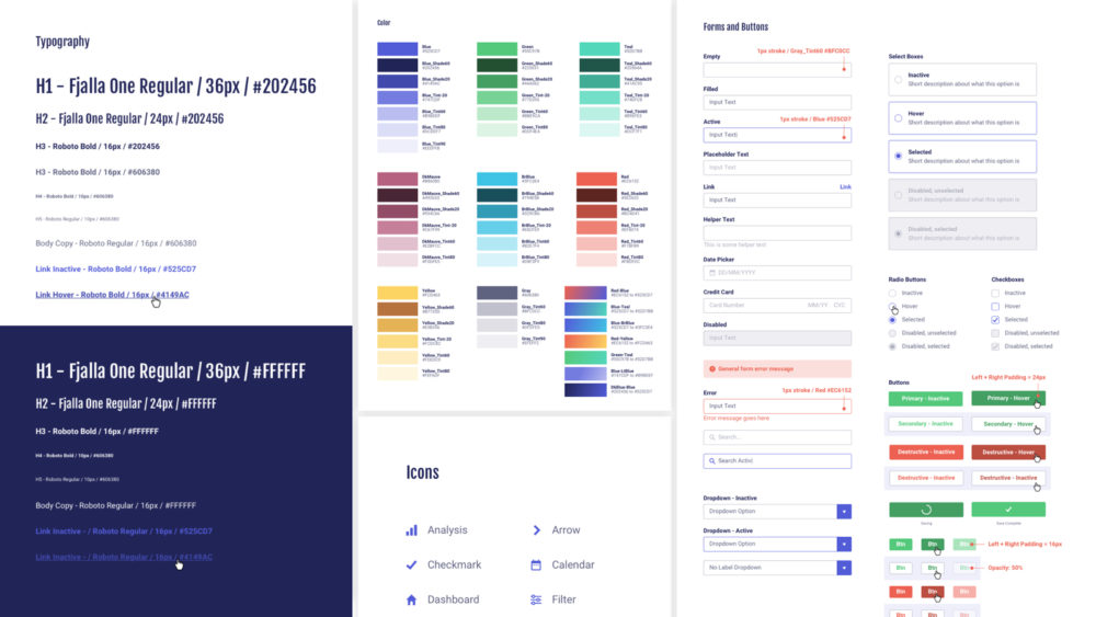 Moonllight design system